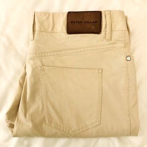 Peter Millar Perfect Poplin 5-Pocket Pants